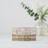 Nuances des cartes de visite de style de couleur (Debout devant)