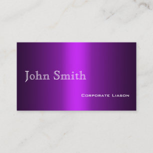 Nuances des cartes de visite standard pourpres