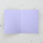 Nuances des cartes de voeux bleues (Intérieur)
