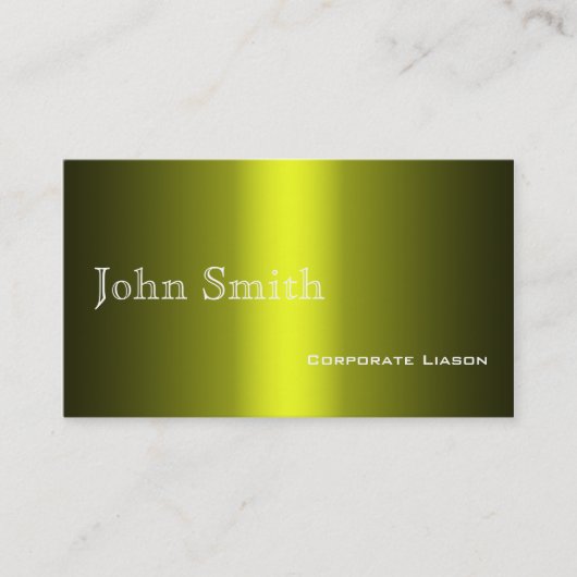 Nuances simples de Cartes de visite professionnels (Devant)