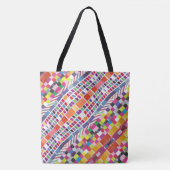 Nuancier rouge et sac de pixels colorés (Devant)