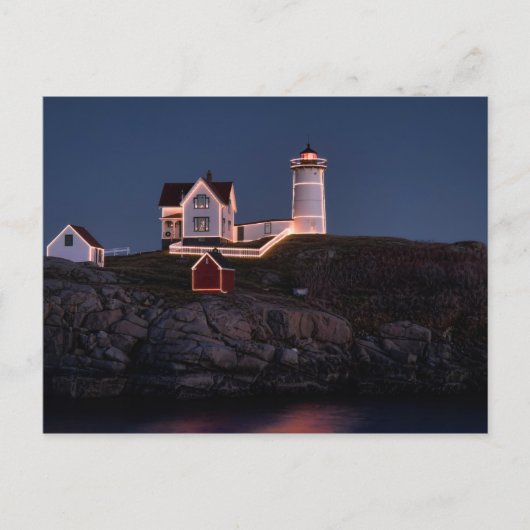 Nubble à la carte postale de Noël (Devant)