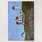 Nubble Light, Cape Neddick, Maine Legpuzzel (Verticaal)