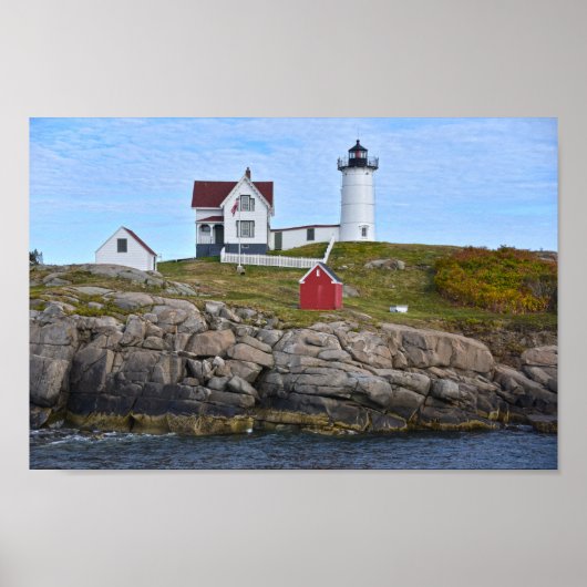 Nubble Light, Cape Neddick, Maine Poster (Voorkant)