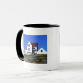 Nubble Light House, York Maine Mok (Voorkant links)