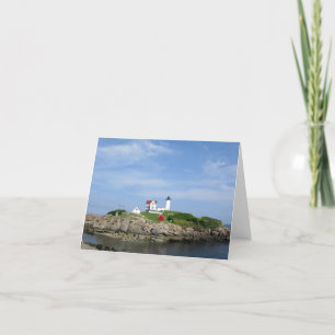 Nubble Light Notecard Kaart
