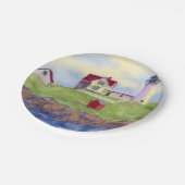 Nubble Light Papieren Bordje (Gekanteld)