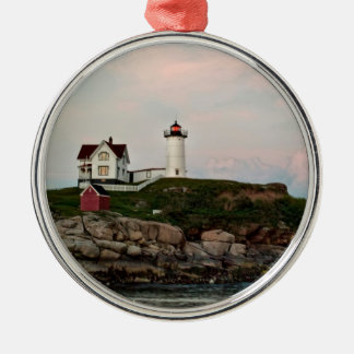 Nubble Light Sunset Ornament