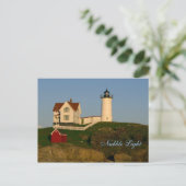 Nubble Light, York, carte postale du Maine (Debout devant)