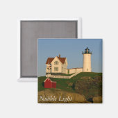 Nubble Light, York, Maine Magnet (Recto/Verso)
