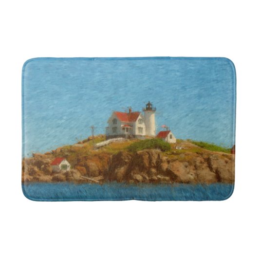 Nubble Lighthouse Badmat (Voorkant)