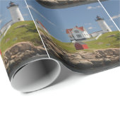 Nubble Lighthouse Cadeaupapier (Rol Hoek)