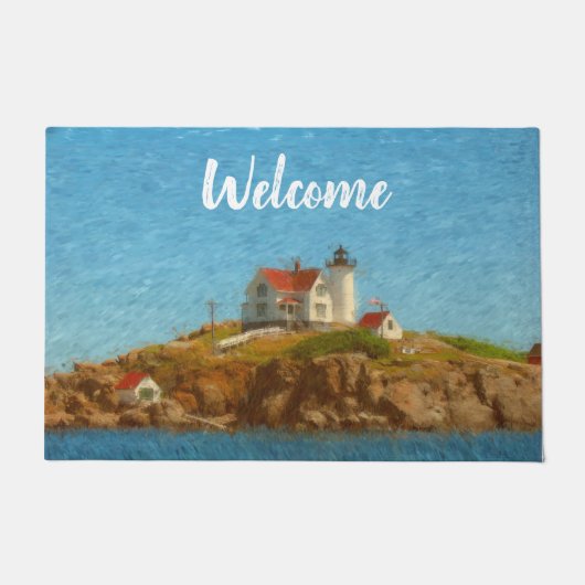 Nubble Lighthouse  Deurmat (Voorkant)