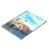 Nubble Lighthouse Foto Notitieboek (Linkerzijde)