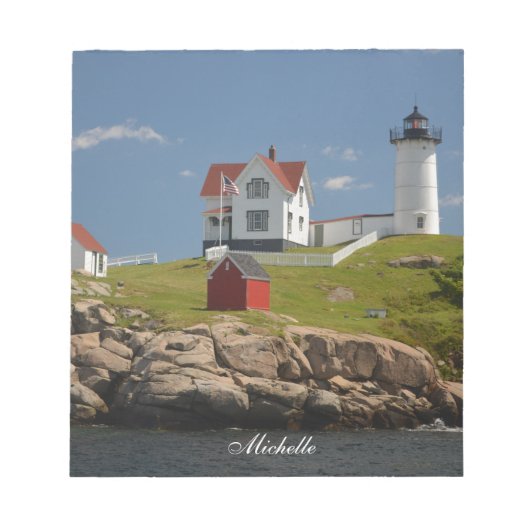 Nubble Lighthouse Notitieblok (Voorkant)