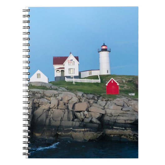 Nubble Lighthouse Notitieboek (Voorkant)