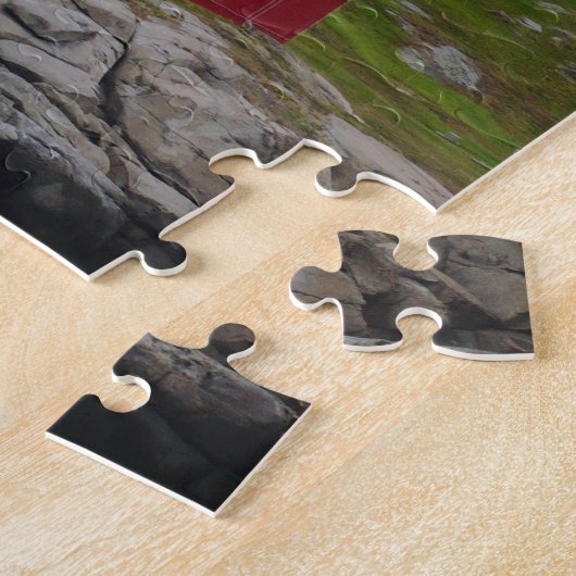 Nubble Lighthouse Puzzle Legpuzzel (Zijkant)