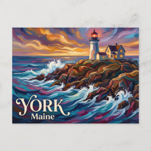 Nubble Lighthouse VS Briefkaart