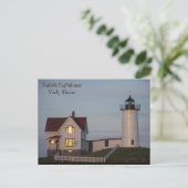Nubble Lighthouse, York, Maine Briefkaart (Staand voorkant)