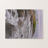 Nubble Lighthouse York, Maine Legpuzzel (Horizontaal)