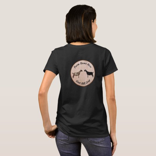 Nubian Dairy Goat Milk Soap #1 T-Shirt (Achterkant volledig)