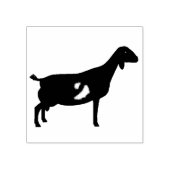 Nubian Dairy Goat Rubberstempel (Afrduk)
