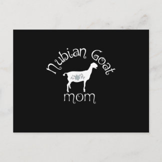 Nubian Goat Ma Gift Aankondigingskaart