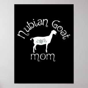 Nubian Goat Ma Gift Poster
