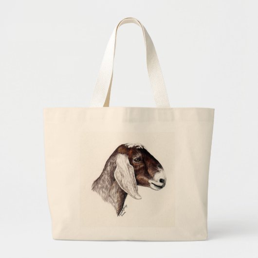 "Nubian Goat" Tas voor kunstkunst (Voorkant)