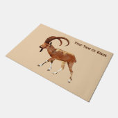 Nubian Ibex - Ein Gedi Deurmat (Schuin)