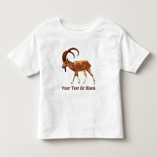 Nubian Ibex - Ein Gedi Kinder Shirts (Voorkant)