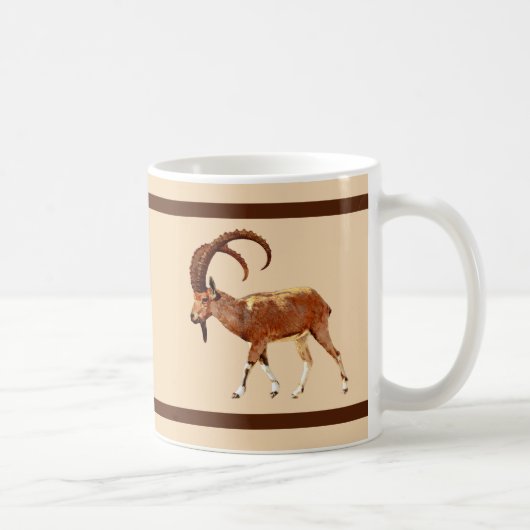 Nubian Ibex - Ein Gedi Koffiemok (Rechts)