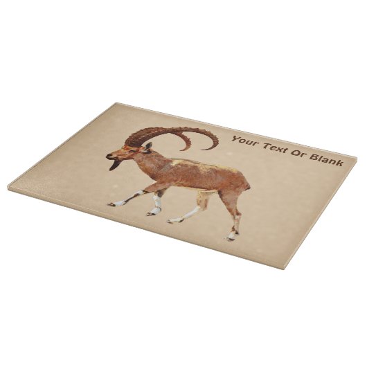 Nubian Ibex - Ein Gedi Snijplank (Hoek)