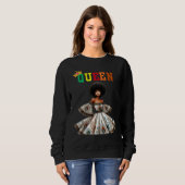 Nubian Queen: Flyness Women's sweatshirt (Voorkant volledig)