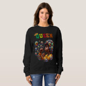 Nubian Queen: Power Women's sweatshirt (Voorkant volledig)