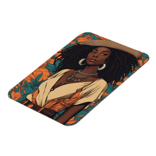 Nubian Swag Magneet (Linkerzijde)