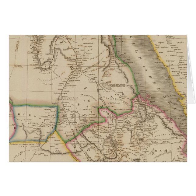 Nubie, Abyssinie, Afrique (Devant horizontal)