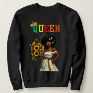 Nubische Koningin: Daisy's sweatshirt voor vrouwen