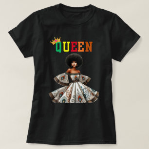 Nubische Koningin: Flyness Dames T-Shirt
