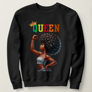 Nubische Koningin: Might Women's sweatshirt