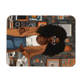 Nubische Swag 3 Magneet (Horizontaal)