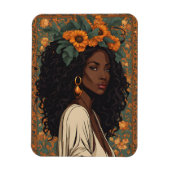 Nubische Swag 4 Magneet (Verticaal)