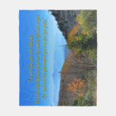 Nubmers 6:24-26 fleece deken (Voorkant)