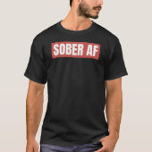NUCHTER AF T-SHIRT (Voorkant)
