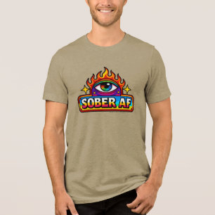Nuchter AF -  Tri-Blend Shirt