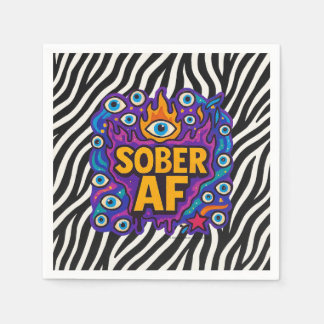 Nuchter AF - Zebrastrepen - Servet