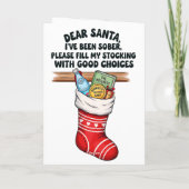 Nuchter Feestdagen Kaart (Achterkant)