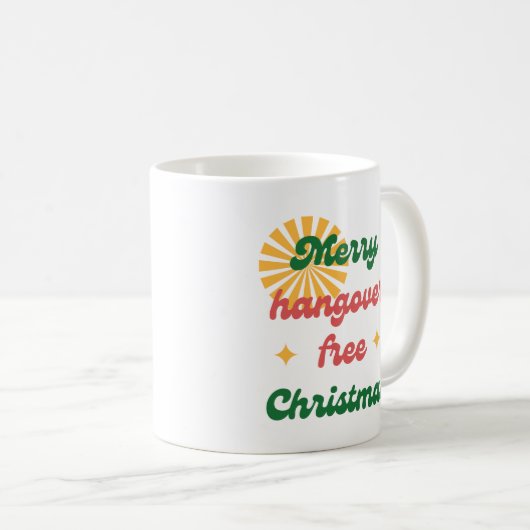 nuchterheid kerst Mok (Voorkant rechts)