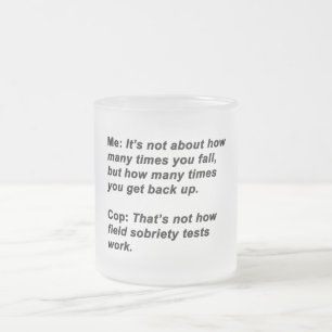 Nuchterheidstest Matglas Koffiemok