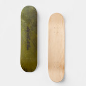 Nucleair - Groen thema Gepersonaliseerd Skateboard (Voorkant)
